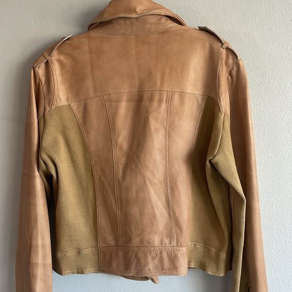 Free People Leather Jacket Size L - Picture 13 of 13